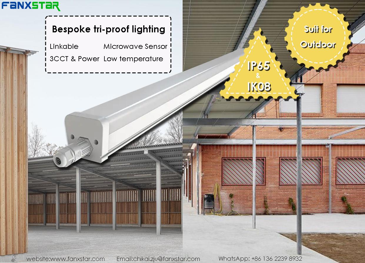Mengapa lampu LED tri-proof beroperasi secara normal dalam kondisi cuaca yang keras?